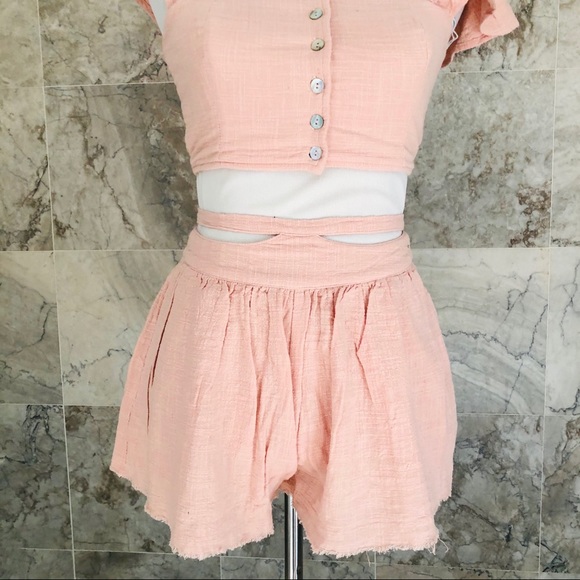 Somedays Lovin Sun Sand Short Crop Set - Picture 3 of 8